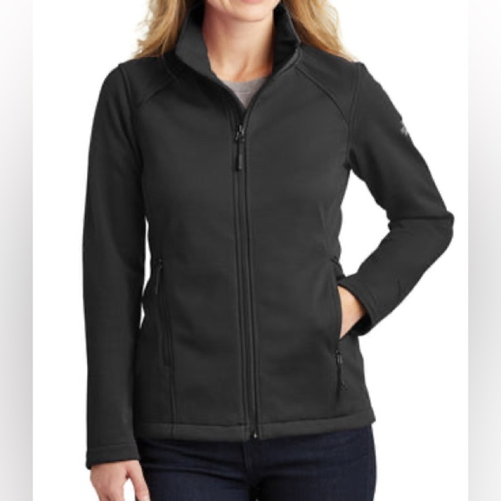 THE NORTH FACE SOFT SHELL JACKET BLACK SIZE S SMALL
